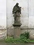 Socha svatého Jana Nepomuckého u kostela