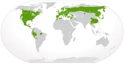Areál rozšíření