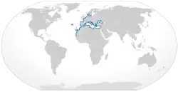 Areál rozšíření