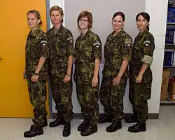 Zdravotníci AČR v letním stejnokroji 95 zeleném, jižní Texas 2009.