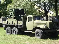 ZIL-157 s raketometem RM-51