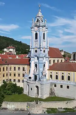 Věž kláštera Dürnstein