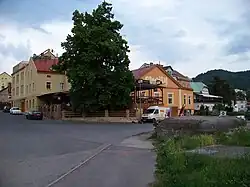 Děčín, Rytířská a Polabí, restaurace Kocanda.jpg