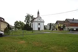 Náves v Dětřichově