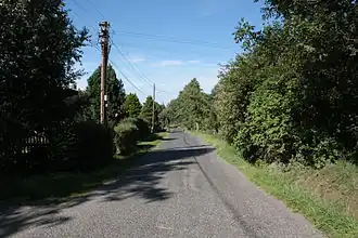 Silnice v Dětřichovci