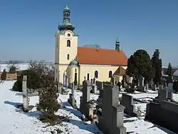 Dřínov (okres Kladno), kostel sv. Lukáše.jpg