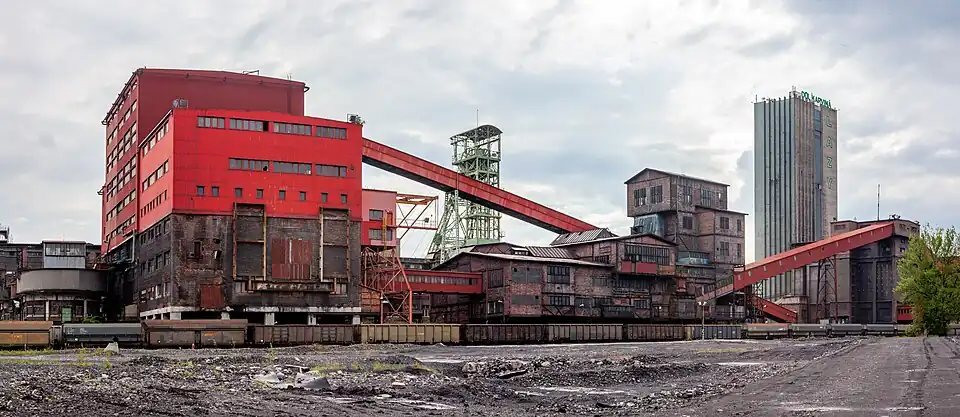 Pohled na povrch Dolu Lazy v roce 2021