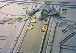 Štuková výzdoba Šímovy síně