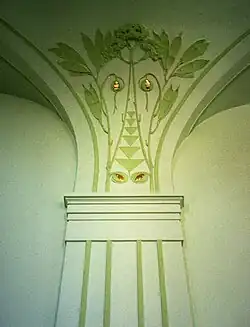 Ukázka štukové výzdoby interiéru