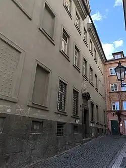 Fasáda do Jánské ulice