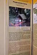 Panel s přírodní památkou Čiperka