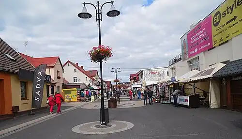 Ulice Władysława IV, hlavní třída Darłówka