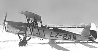 DAR-8 s motorem Walter Major 4 (1936)