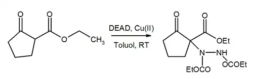 DEAD jako Michaelův akceptor