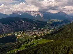 Údolí Oberinntal a Silz