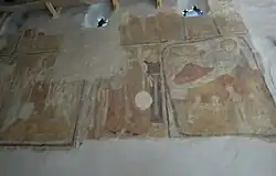 Středověké fresky v kostele svatého Jiří