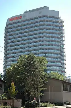 Ústředí Migrosu v Curychu