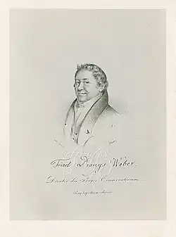 Weberův portrét od Josefa Eduarda Teltschera