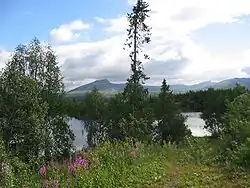 Hora Dærga v okresu Røyrvik