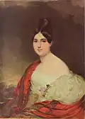 Daffingerova manželka Marie Terezie, asi 1827
