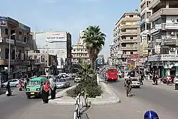 Ulice ve městě Damanhúr