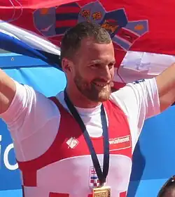 Damir Martin (nahoře) na ME 2016