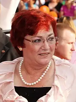 Dana Fischerová (2. července 2010)