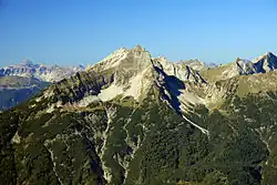 Daniel z vrcholu Riffeltorkopf