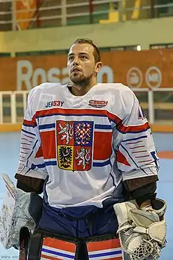 Daniel Brabec v dresu českého národního týmu