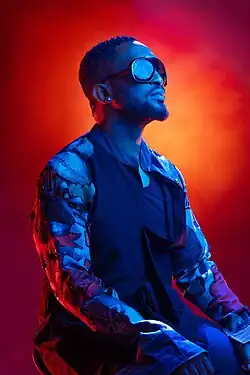 Nigerijský hudebník Dare Art Alade, 2020