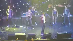 Uskupení Team StarKid na koncertu