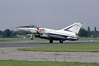 Prototyp Mirage 4000 při startu