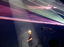 David Gilmour na koncertě v Londýně 23. září 2015