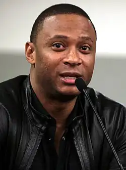David Ramsey v roce 2014 na Phoenix Comicon Fan Fest na University of Phoenix Stadium v Glendale
