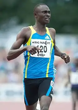 Muži – David Lekuta Rudisha 1:40,91 min. Ano