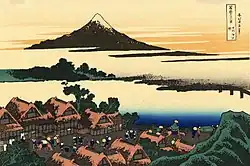 Úsvit v Isawě v provincii Kai