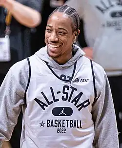 DeMar DeRozan (19. února 2022)