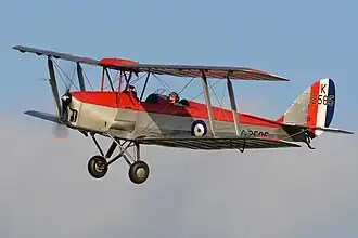 D.H.82A (s/n K2585) ze sbírek Shuttleworth Collection