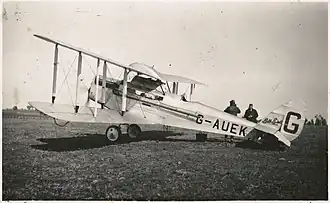 De Havilland DH.50 (G-AUEK, „Bellbird“)