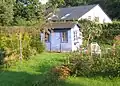 Poslední z  původních domků, stav v roce 2008, kdy zahradu zakoupila Dánská památková agentura