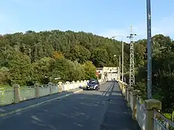 Most přes Jizeru v Debři