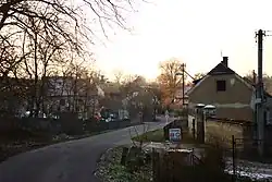 Pohled na Debrno od východu