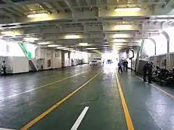 Autopaluba japonského trajektu