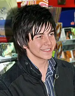 Declan Galbraith při autogramiádě v květnu 2007 ve Stuttgartu