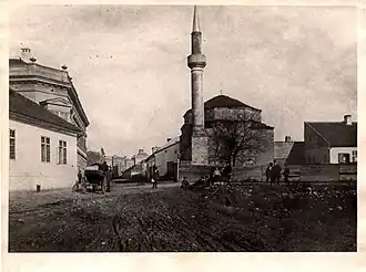 Mešita v roce 1876.