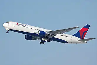 Boeing 767-300 společnosti Delta Air Lines