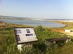 Pohled na lagunu Kalochori