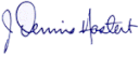 Dennis Hastert, podpis