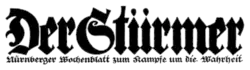 logo týdeníku Der Stürmer