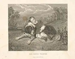 Alois Wildner (rytina, autor kresby neuveden): Věrný strážce